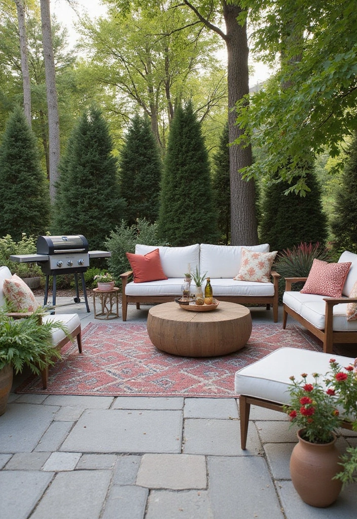 25 Backyard BBQ Area Designs Perfect for Weekend Parties 16 25 Backyard BBQ Area Designs Perfect for Weekend Parties 16. Chic Patio BBQ Lounge