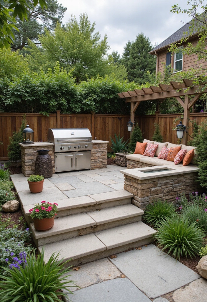 25 Backyard BBQ Area Designs Perfect for Weekend Parties 17 25 Backyard BBQ Area Designs Perfect for Weekend Parties 17. Garden Terrace BBQ Party