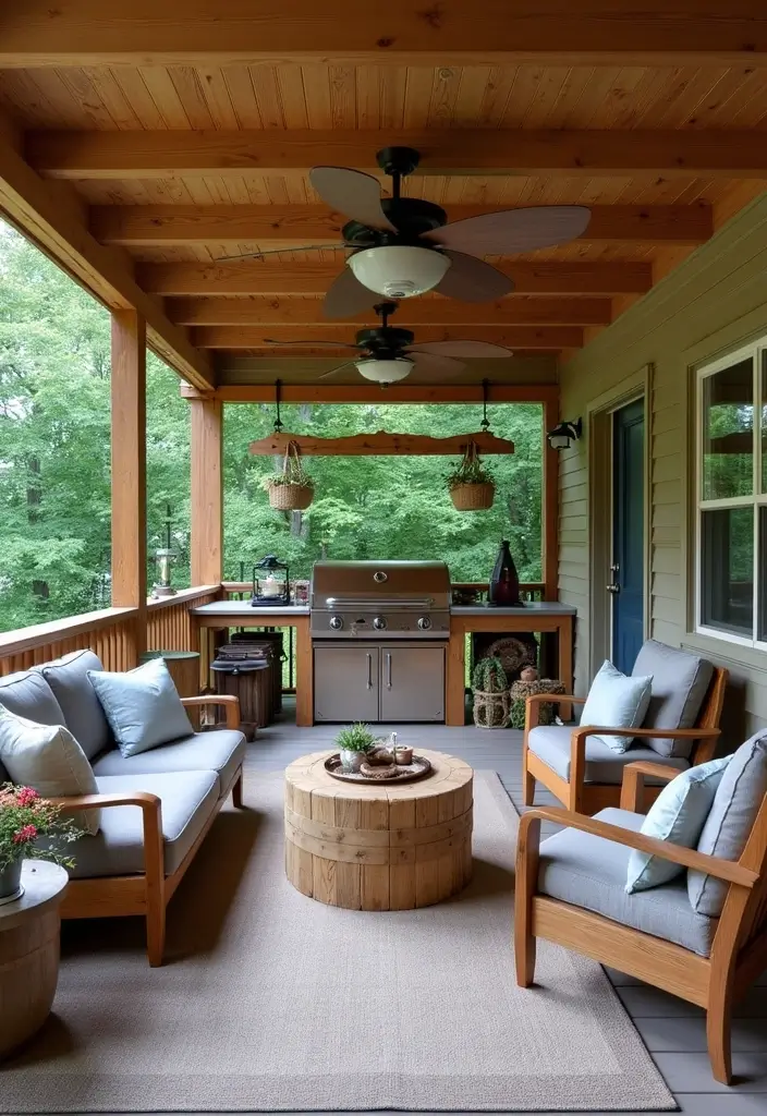 25 Backyard BBQ Area Designs Perfect for Weekend Parties 25 25 Backyard BBQ Area Designs Perfect for Weekend Parties 25. Under Deck BBQ Retreat