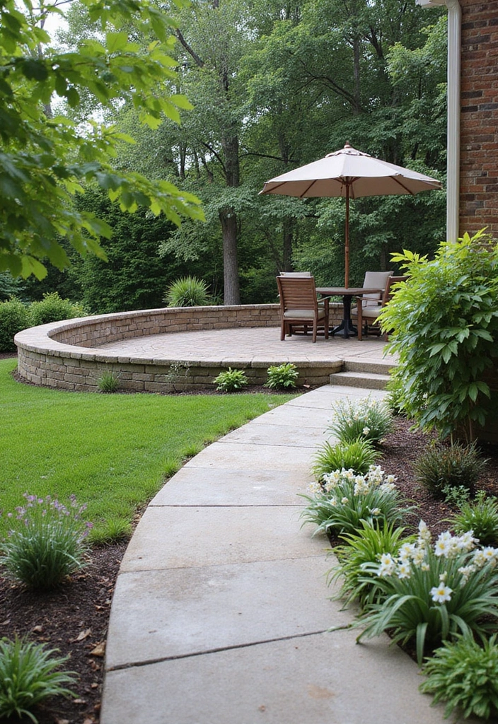 25 Backyard Retaining Wall Ideas That Add Function and Style 10 25 Backyard Retaining Wall Ideas That Add Function and Style 10. Curved Walls for Softness