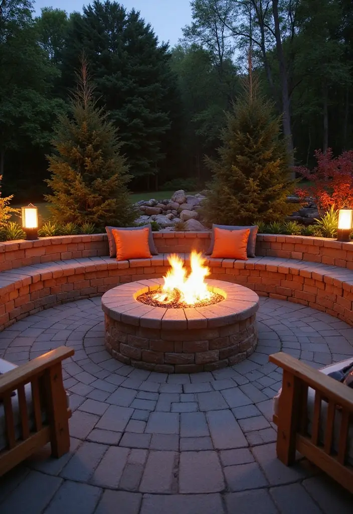 25 Backyard Retaining Wall Ideas That Add Function and Style 15 25 Backyard Retaining Wall Ideas That Add Function and Style 15. Fire Pit Retaining Wall