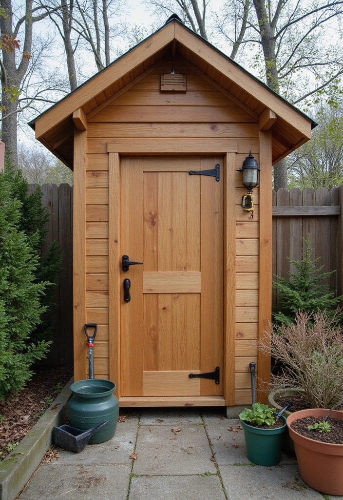 25 Backyard Shed Ideas That Add Storage With Style 12. Shed with Built In Compost Bin