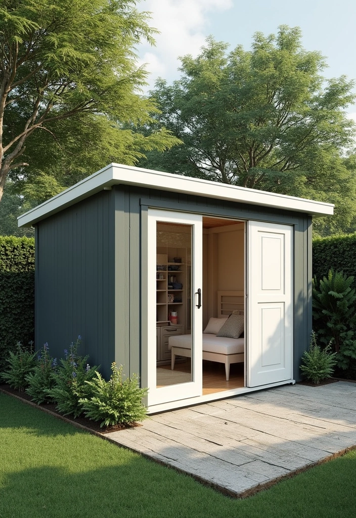 25 Backyard Shed Ideas That Add Storage With Style 6. Modular Shed Design