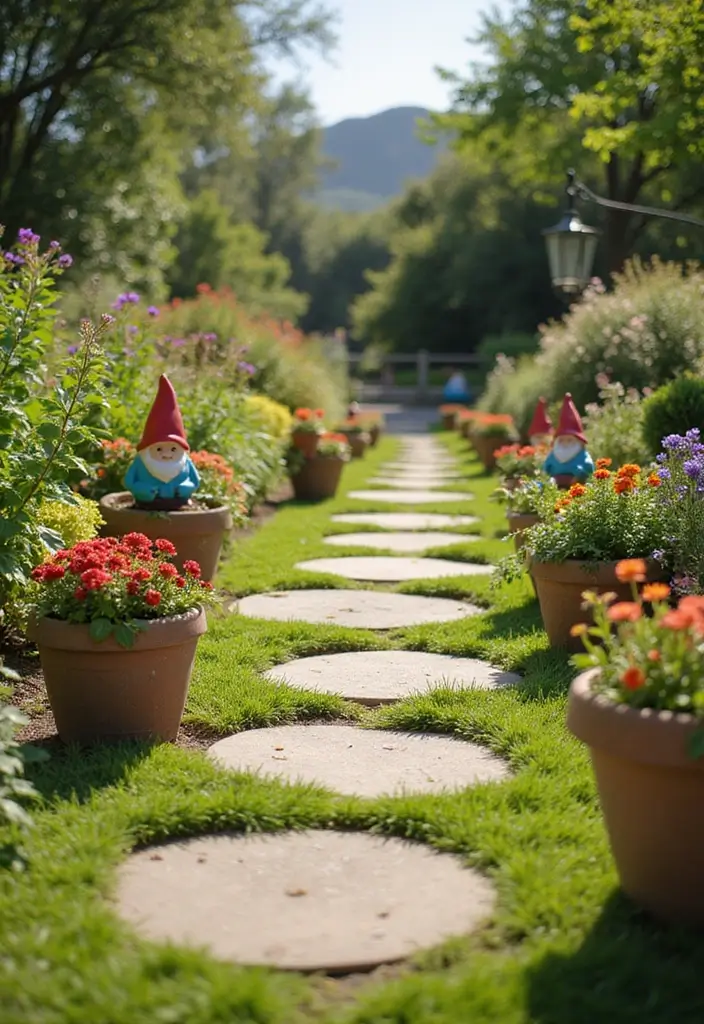 25 Bloxburg Backyard Designs That Feel Realistic and Fun 2. Whimsical Garden Pathway