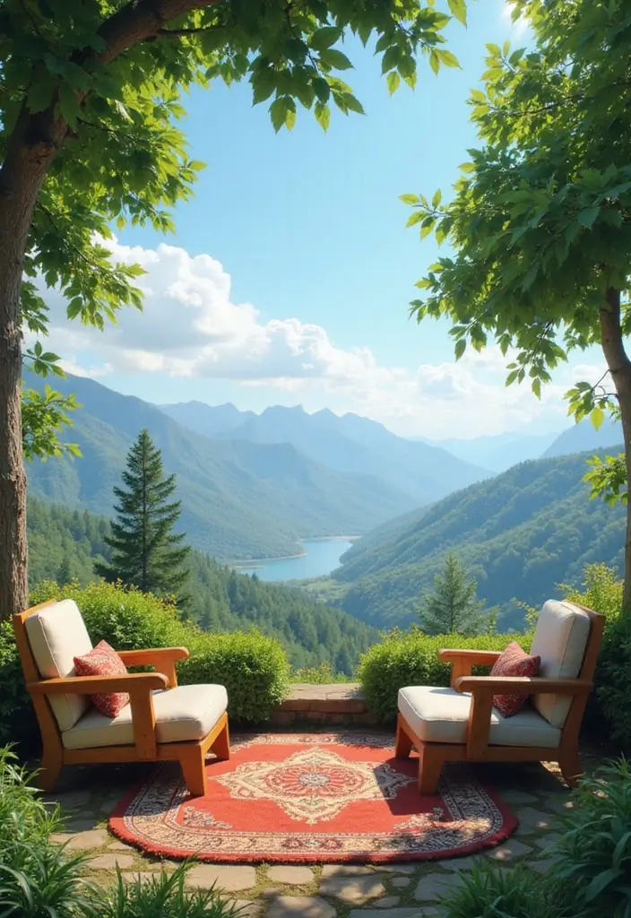 25 Bloxburg Backyard Designs That Feel Realistic and Fun 22. Spectacular Viewpoint