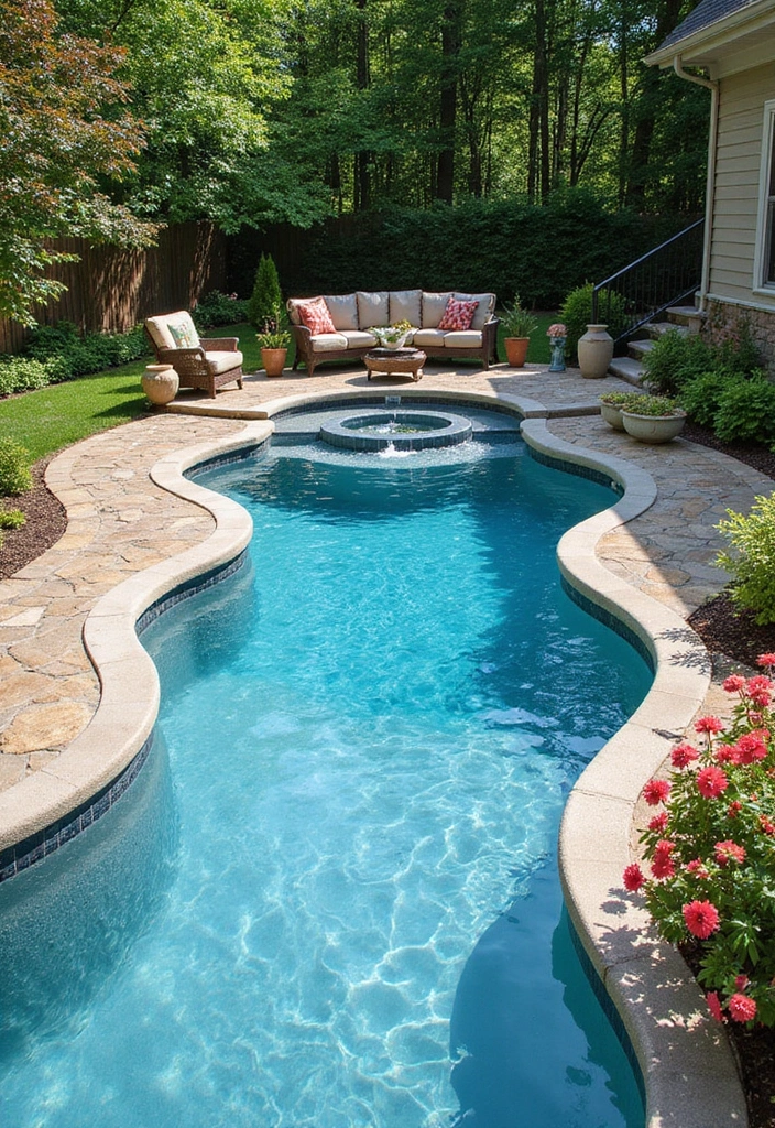 25 Small Backyard Pools That Maximize Every Inch 22. Hybrid Pools