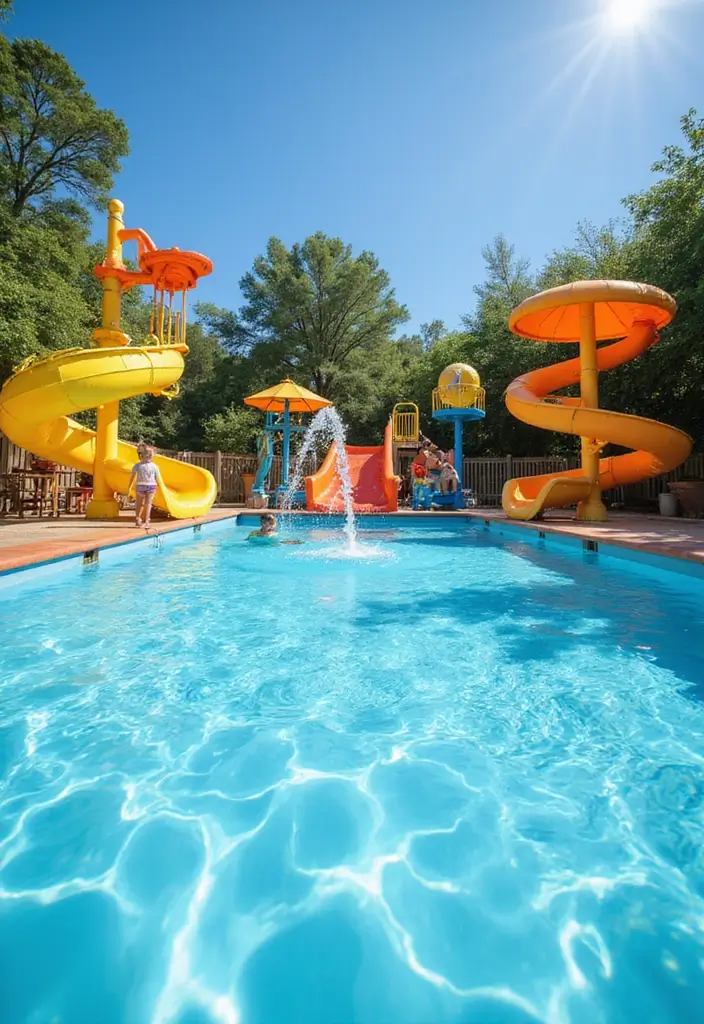 25 Small Backyard Pools That Maximize Every Inch 4. Splash Pool for Kids