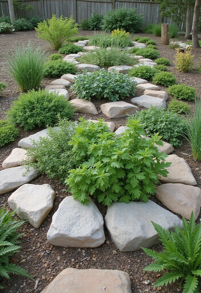 27 Backyard Decoration Ideas That Instantly Refresh Spaces - 10. Herb Spiral Garden