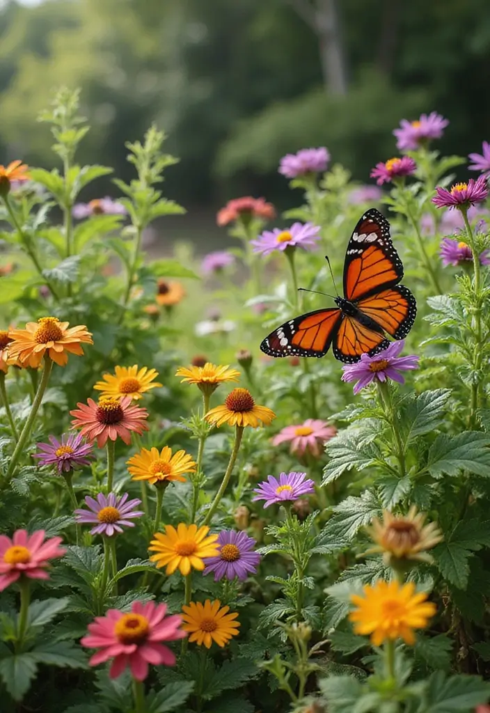 27 Backyard Decoration Ideas That Instantly Refresh Spaces - 17. Plant a Butterfly Garden