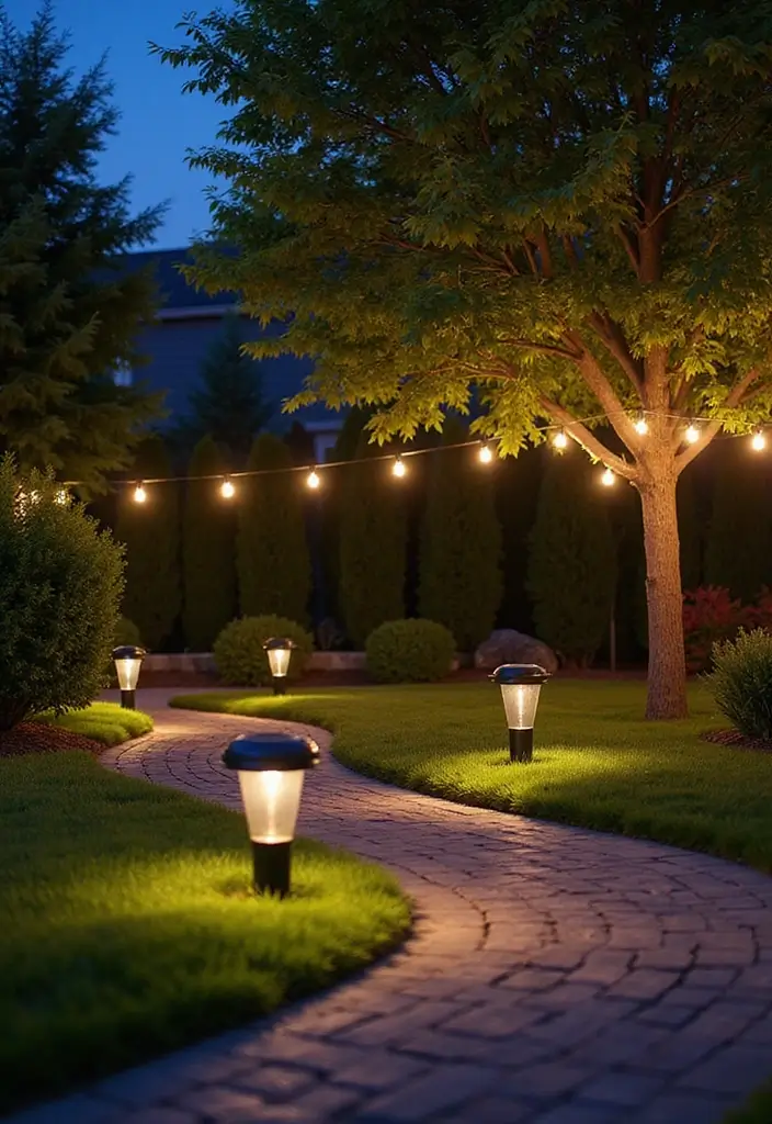 27 Backyard Decoration Ideas That Instantly Refresh Spaces - 4. Eco-friendly Lighting