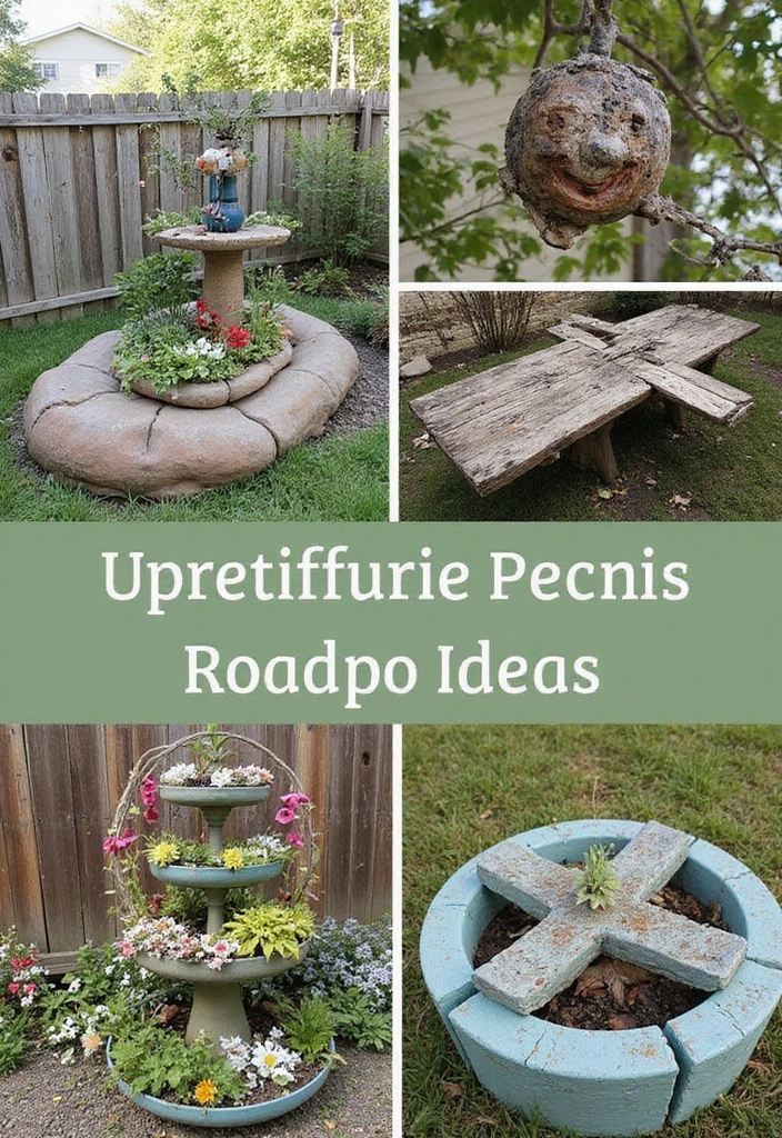 27 Backyard Inspo Pins People Can’t Stop Saving - 8. Upcycled Decor Projects