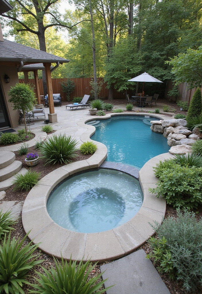 27 Backyard Landscaping With Pool That Look Breathtaking - 26. Multi-Functional Spaces