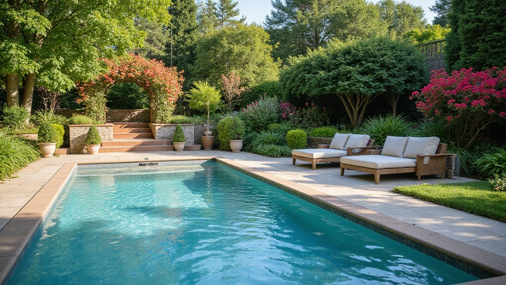 27 Backyard Landscaping With Pool That Look Breathtaking