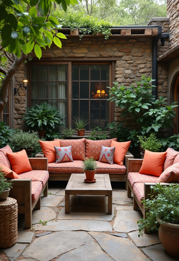 27 Backyard Patio Ideas Pinterest Users Are Loving 1. Reclaimed Wood Furniture