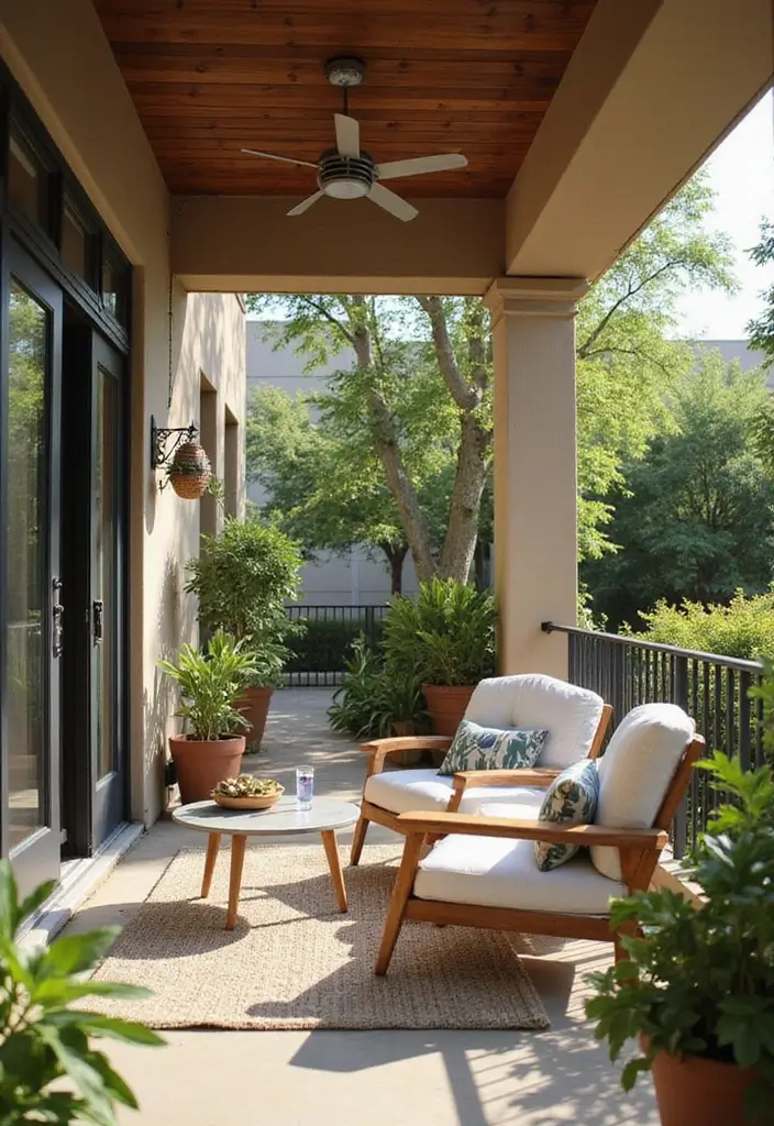 27 Backyard Patio Ideas Pinterest Users Are Loving 10. Solar Powered Patio Fans