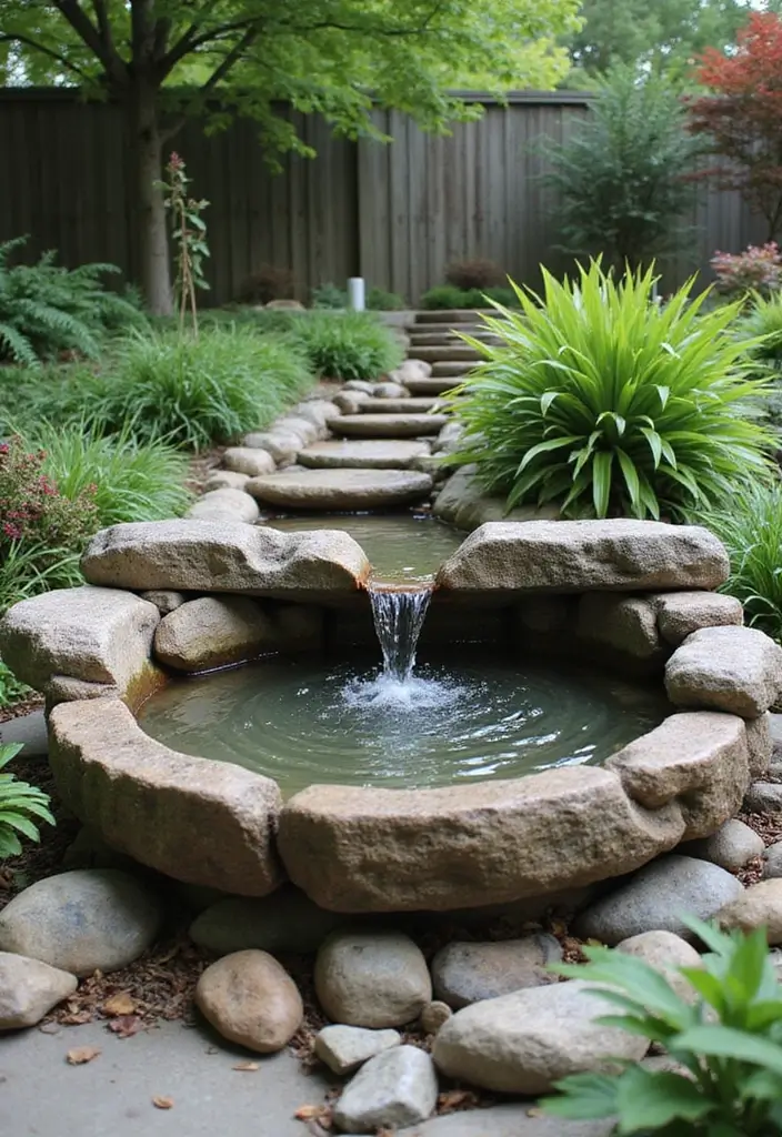 27 Backyard Patio Ideas Pinterest Users Are Loving 21. Natural Water Features