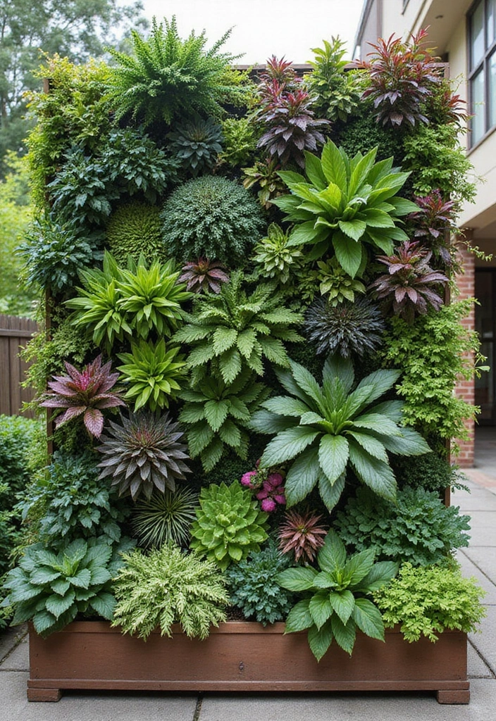 27 Backyard Patio Ideas Pinterest Users Are Loving 23. Living Wall