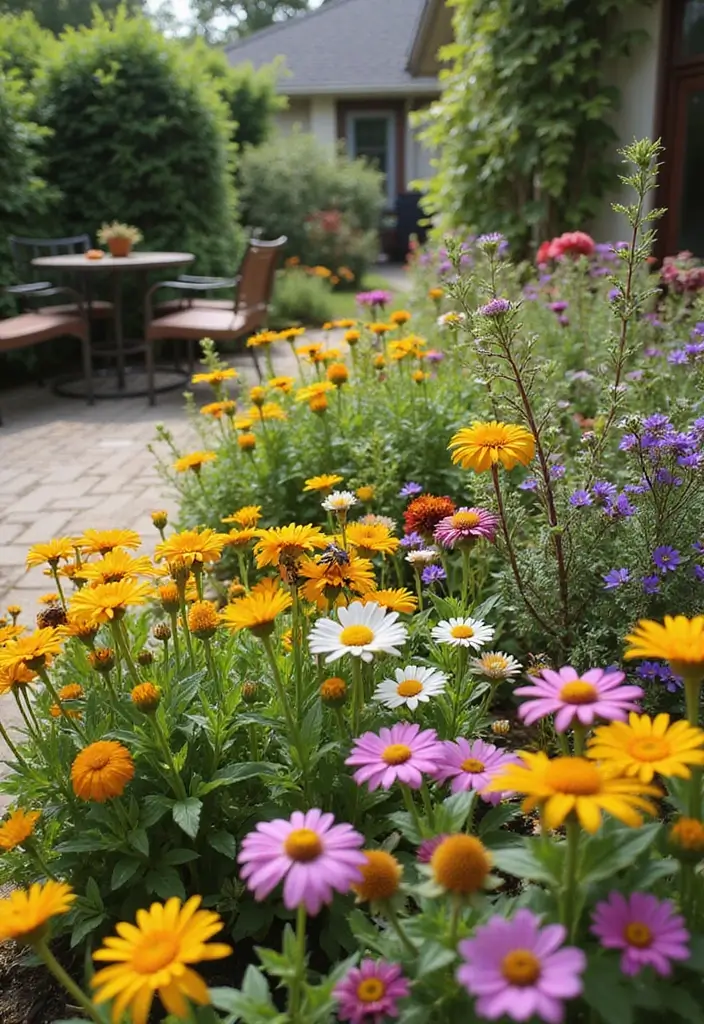 27 Backyard Patio Ideas Pinterest Users Are Loving 25. Wildflower Garden