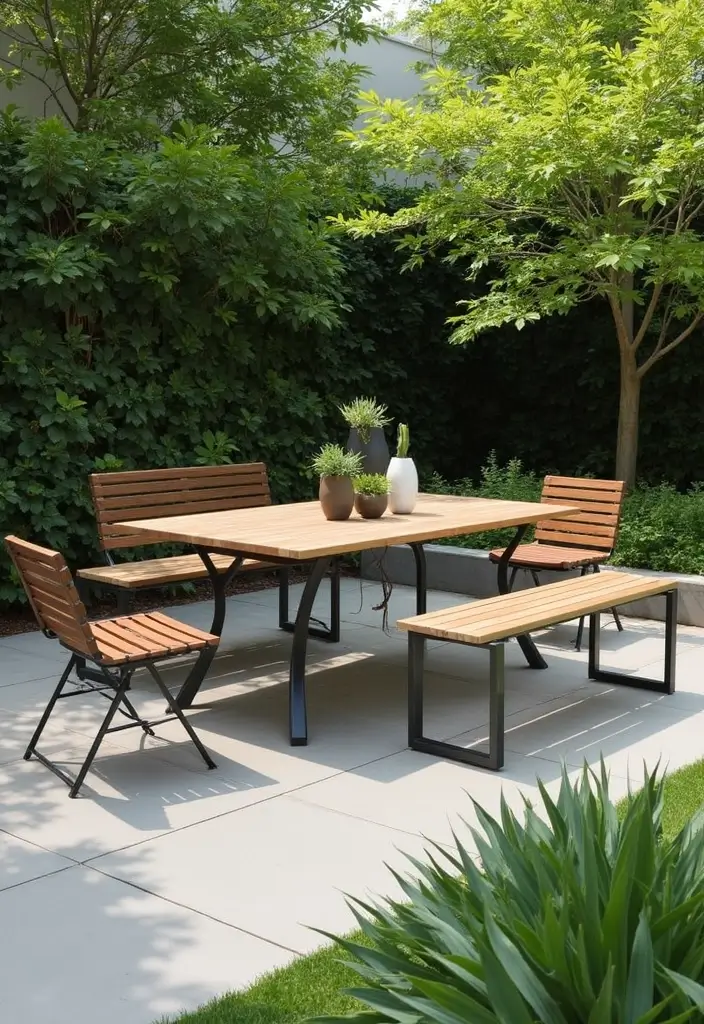 27 Backyard Patio Ideas Pinterest Users Are Loving 27. Multi Functional Outdoor Furniture