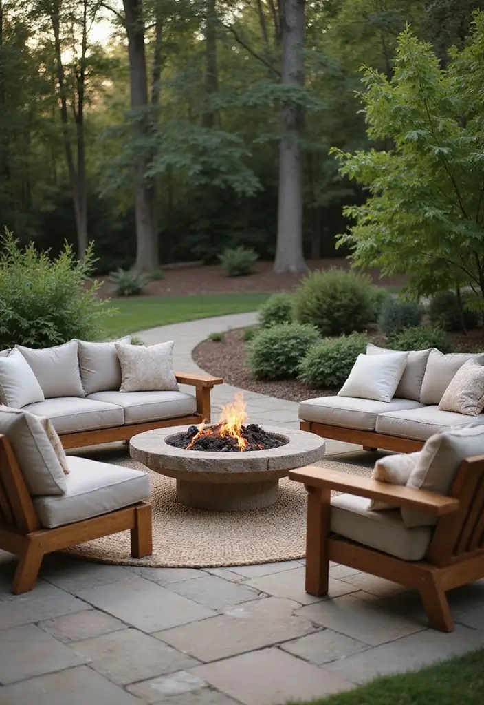 27 Backyard Patio Ideas Pinterest Users Are Loving 4. Sustainable Fire Pits