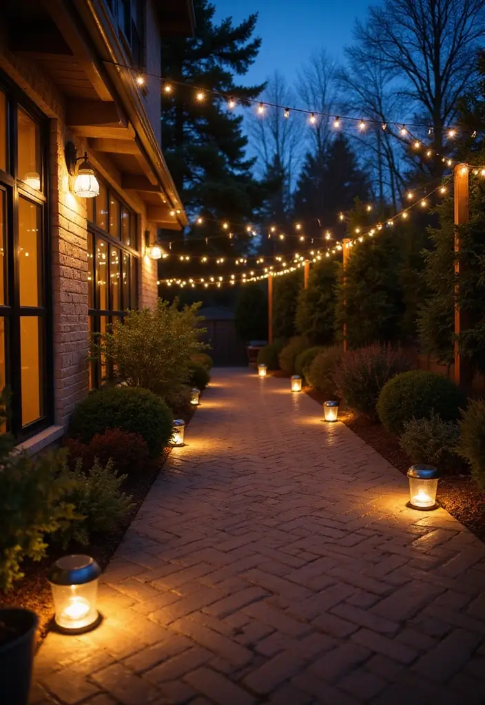 27 Backyard Patio Ideas Pinterest Users Are Loving 5. Eco Friendly Lighting