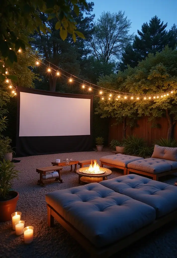 27 Sloped Backyard Ideas That Turn Challenges Into Charm 15 27 Sloped Backyard Ideas That Turn Challenges Into Charm 15. Outdoor Movie Areas