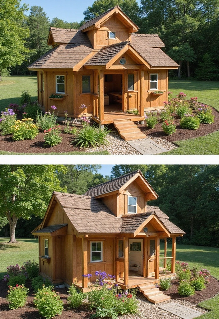 28 Backyard Chicken Coop Designs That Look Charming 8. Hexagonal Coop Design