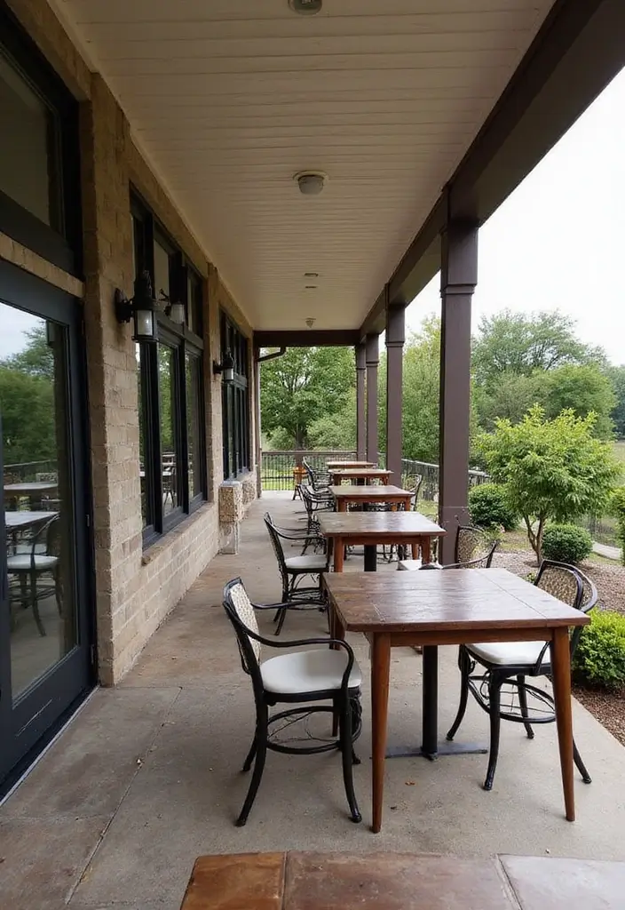 28 Backyard Covered Patio Ideas for All Seasons - 17. Distinct Dining Areas