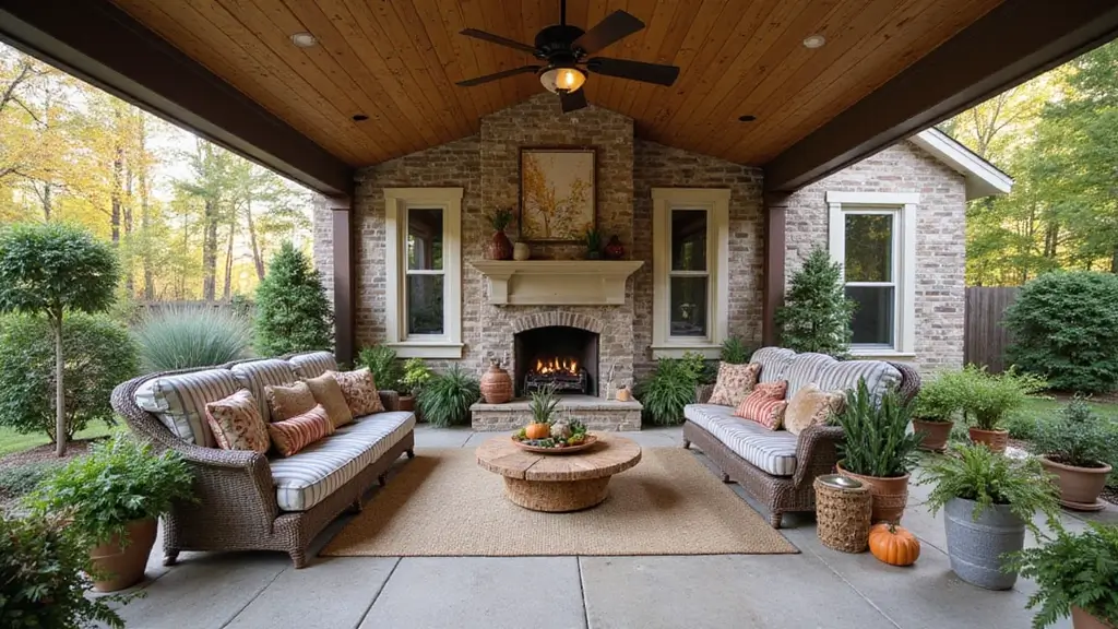 28 Backyard Covered Patio Ideas for All Seasons