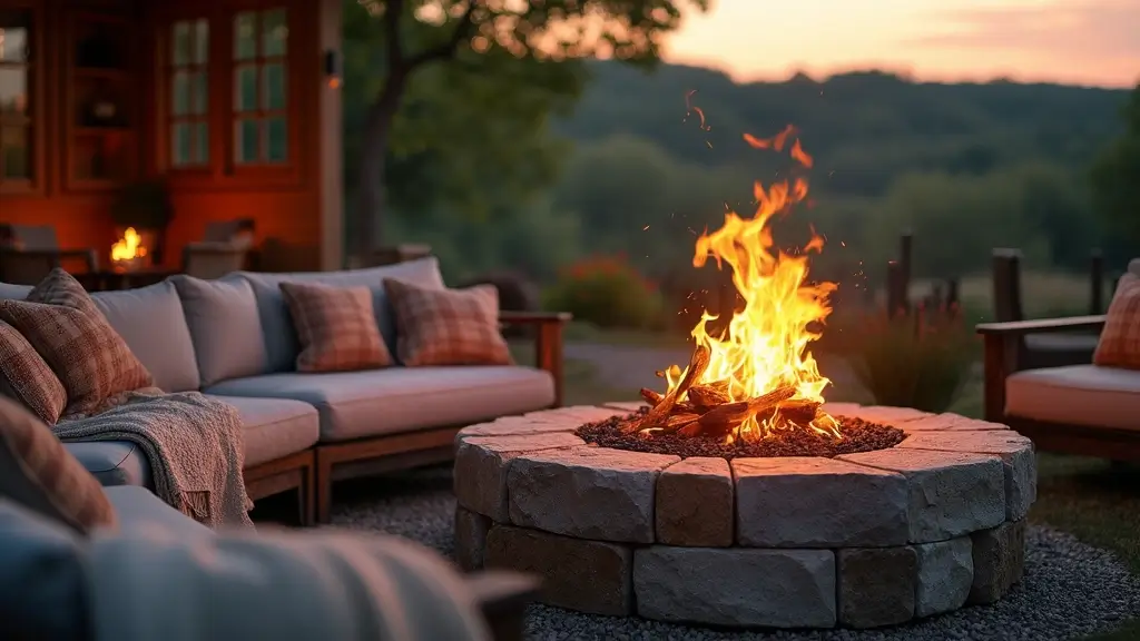 28 Backyard Fire Pit Ideas for Cozy Evenings Outside