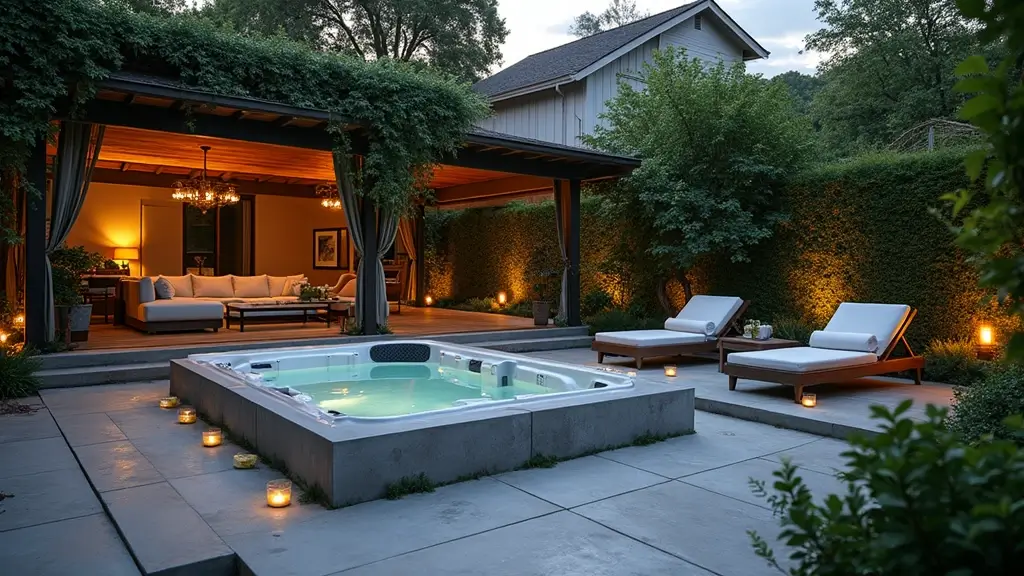 28 Backyard Jacuzzi Setups That Feel Like a Spa Retreat