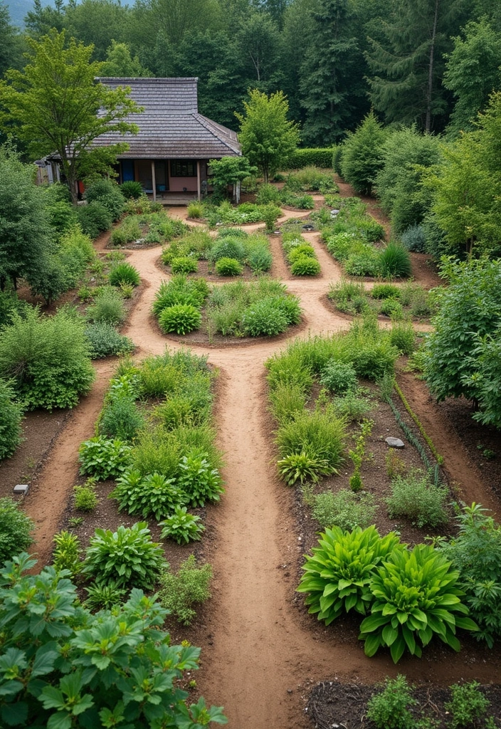 28 Backyard Living Spaces That Feel Like Outdoor Rooms 26. Vibrant Community Garden