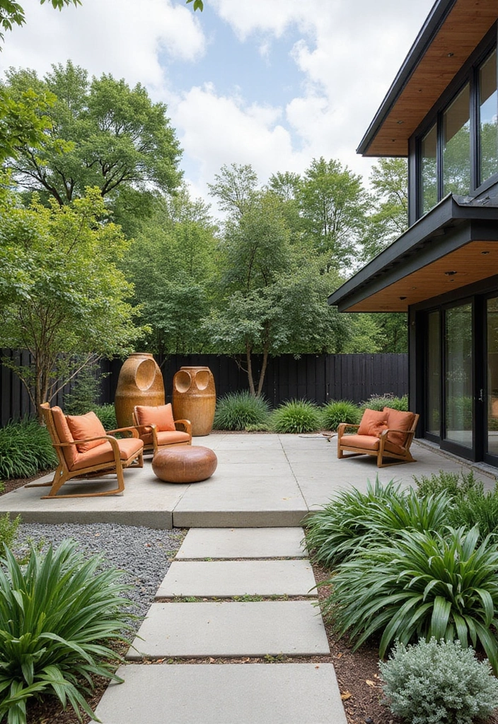 28 Backyard Modern Design Inspirations With Clean Lines 14 28 Backyard Modern Design Inspirations With Clean Lines 14. Outdoor Art Installations