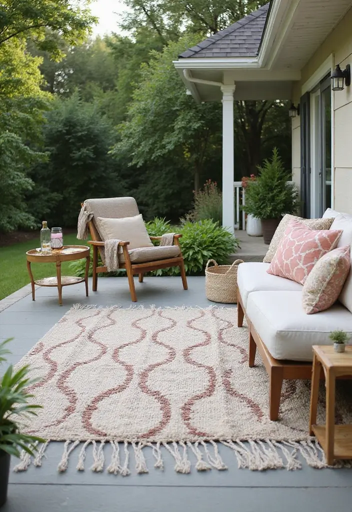 28 Backyard Modern Design Inspirations With Clean Lines 21 28 Backyard Modern Design Inspirations With Clean Lines 21. Eco Conscious Outdoor Rugs