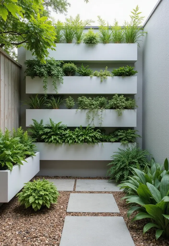28 Backyard Modern Design Inspirations With Clean Lines 3 28 Backyard Modern Design Inspirations With Clean Lines 3. Minimalist Vertical Gardens