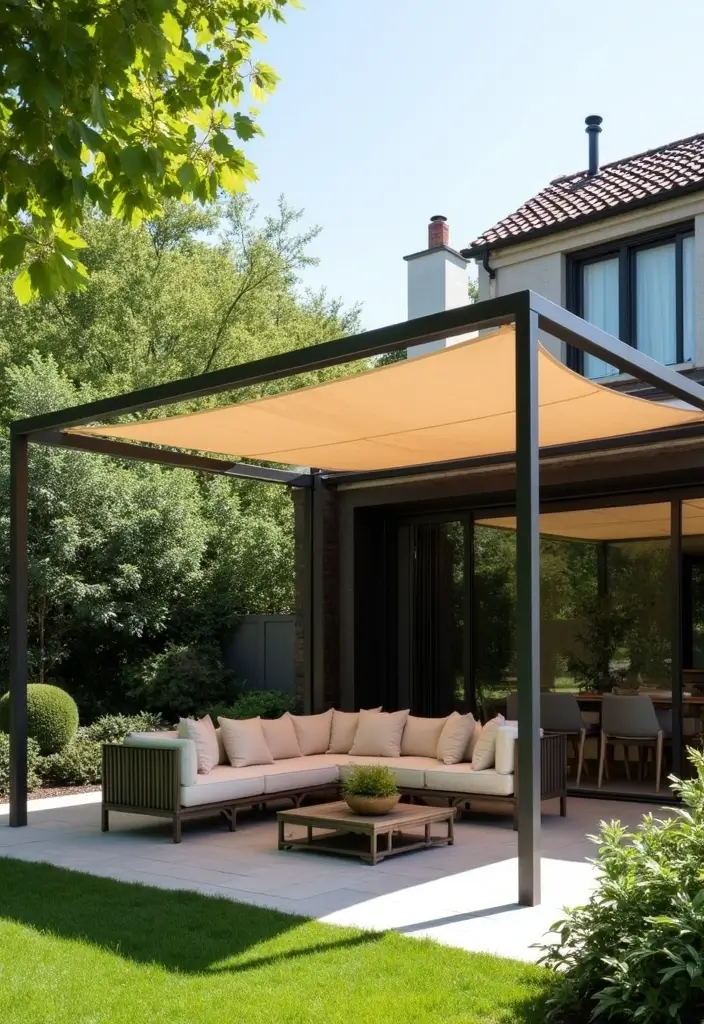 28 Backyard Modern Design Inspirations With Clean Lines 9 28 Backyard Modern Design Inspirations With Clean Lines 9. Stylish Shade Structures