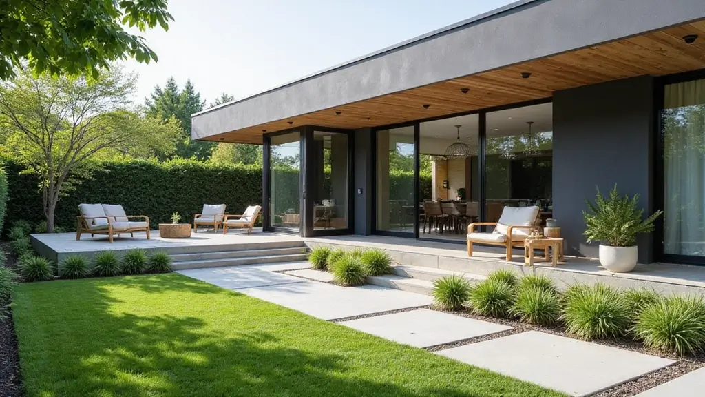 28 Backyard Modern Design Inspirations With Clean Lines