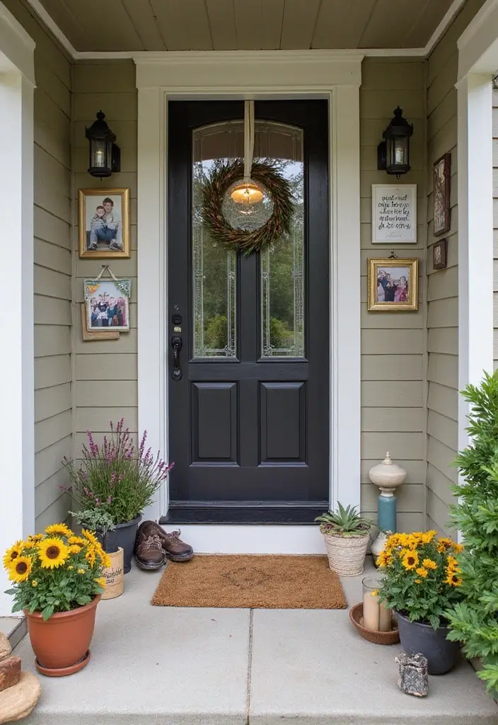28 Backyard Porch Inspirations for Relaxing Afternoons - 22. Personalized Touches