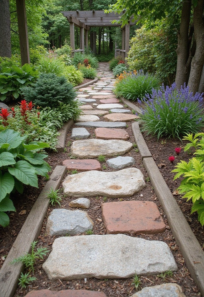 28 Boho Backyard Inspirations Full of Color and Life 8 28 Boho Backyard Inspirations Full of Color and Life 8. Colorful Garden Pathways