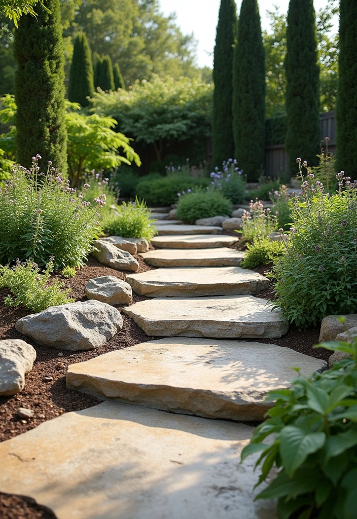 29 Aesthetic Backyard Designs Perfect for Pinterest Boards - 16. Natural Stone Accents