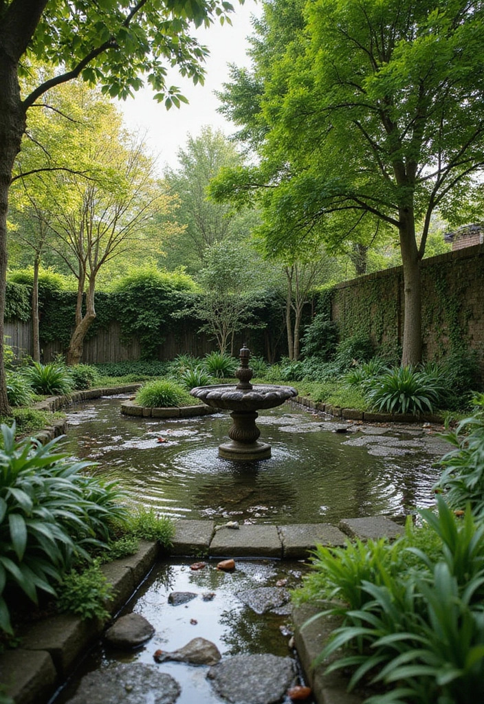 29 Aesthetic Backyard Designs Perfect for Pinterest Boards - 17. Relaxing Water Features