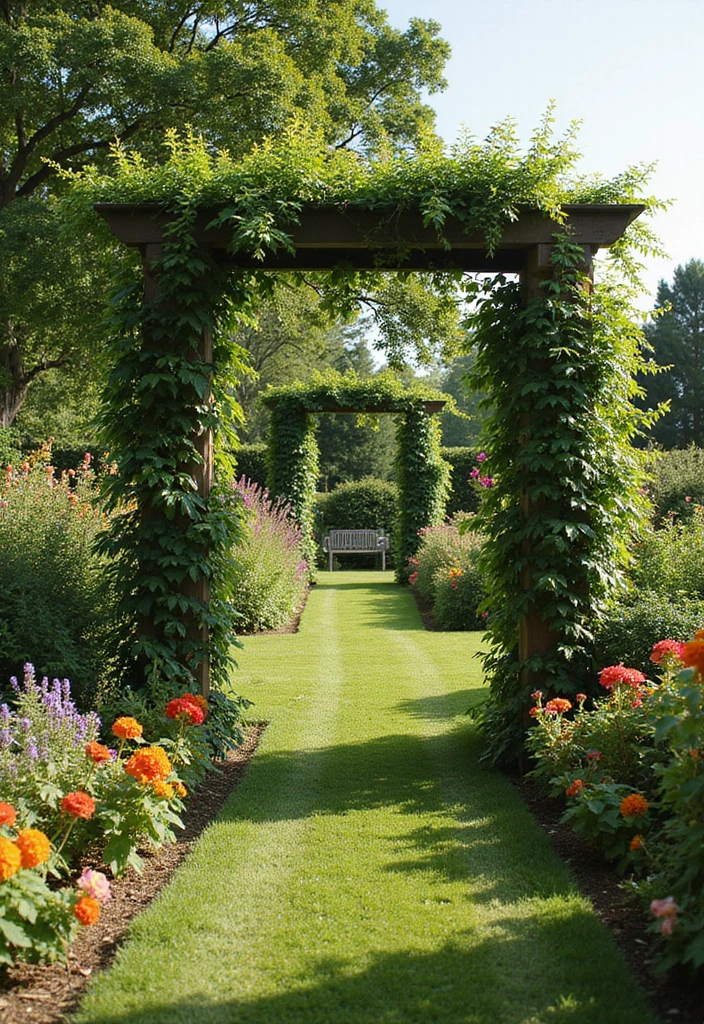 29 Backyard DIY Ideas That Save Money and Look Amazing - 28. Garden Trellis for Climbing Plants