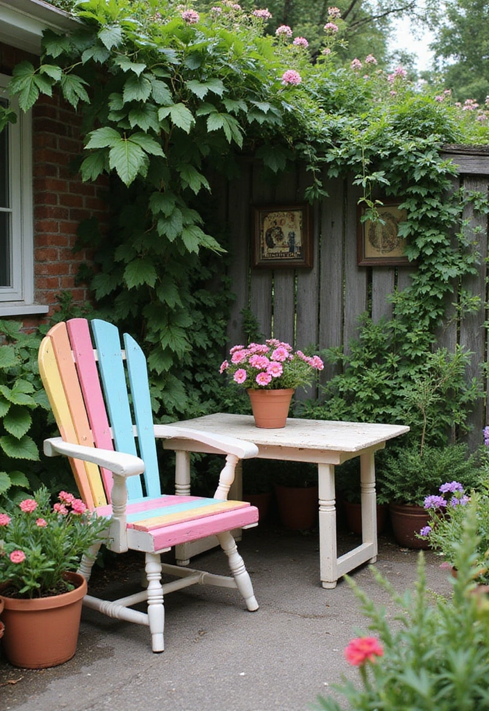 29 Backyard DIY Ideas That Save Money and Look Amazing - 9. Upcycled Furniture
