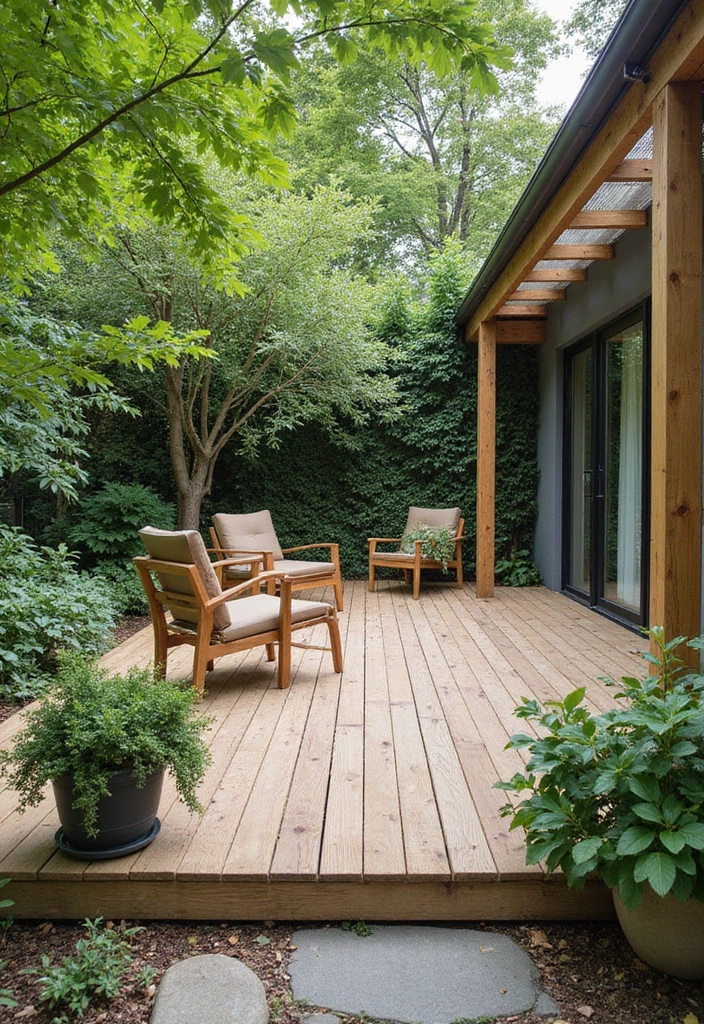 29 Backyard Deck Ideas That Extend Outdoor Living - 1. Recycled Wood Decking