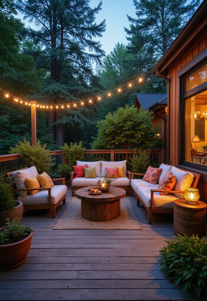 29 Backyard Deck Ideas That Extend Outdoor Living - 18. Outdoor Lounge Areas