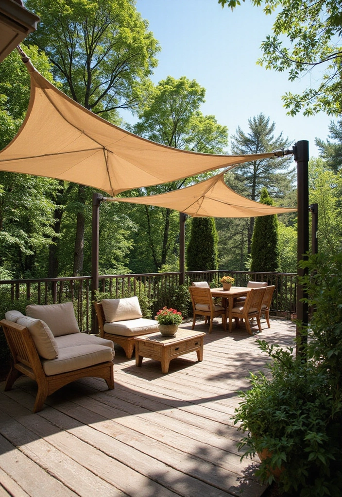 29 Backyard Deck Ideas That Extend Outdoor Living - 20. Canopy Structures