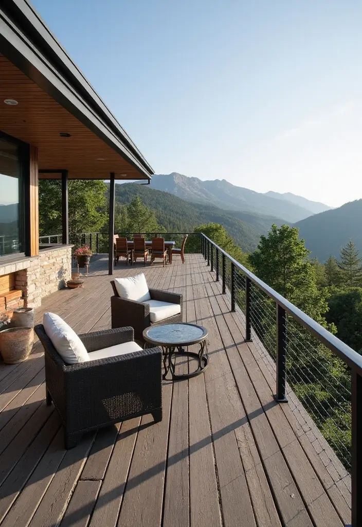 29 Backyard Deck Ideas That Extend Outdoor Living - 24. Elevated Deck Design