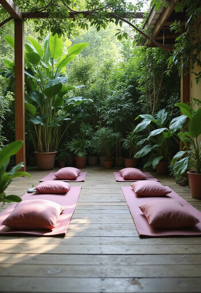 29 Backyard Deck Ideas That Extend Outdoor Living - 26. Outdoor Yoga Deck