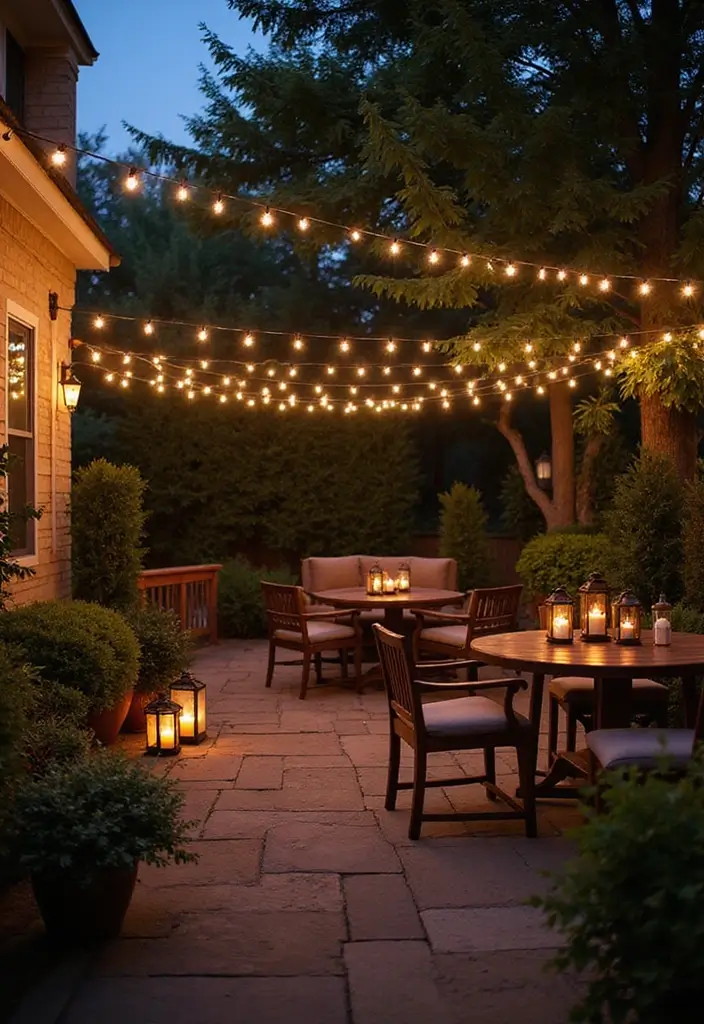 29 Backyard Decor Ideas That Make Spaces Instagrammable 2 29 Backyard Decor Ideas That Make Spaces Instagrammable 2. String Lights and Lanterns