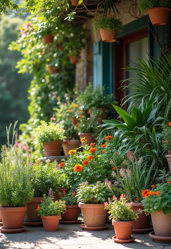 29 Backyard Decor Ideas That Make Spaces Instagrammable 5 29 Backyard Decor Ideas That Make Spaces Instagrammable 5. Potted Plant Displays